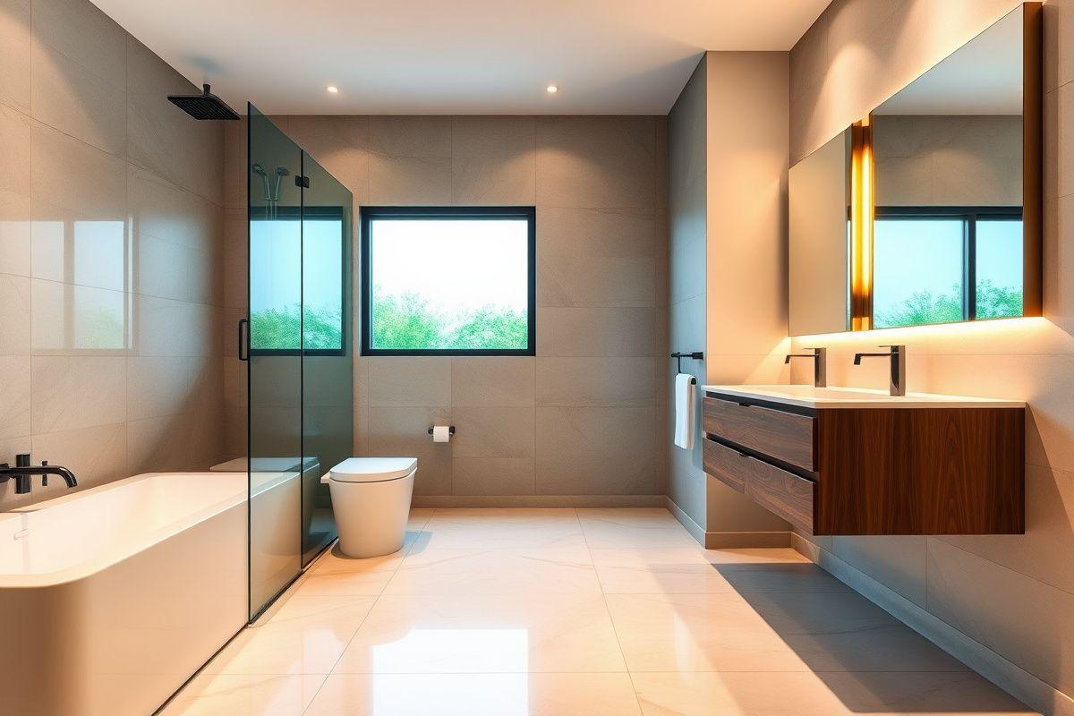 Newly renovated bathroom